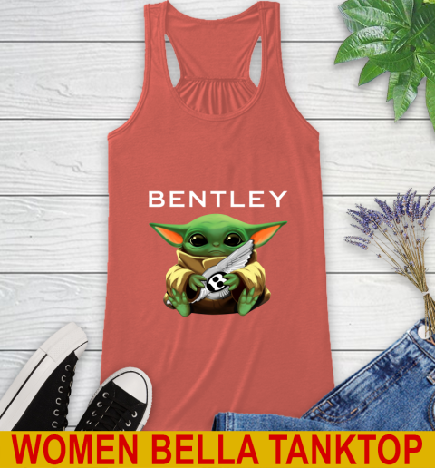 Star Wars Baby Yoda Hugs Bentley Car Shirt 39