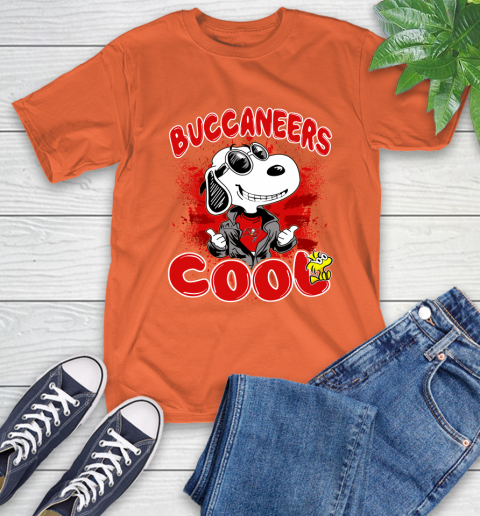 NFL Football Tampa Bay Buccaneers Cool Snoopy Shirt T-Shirt 4