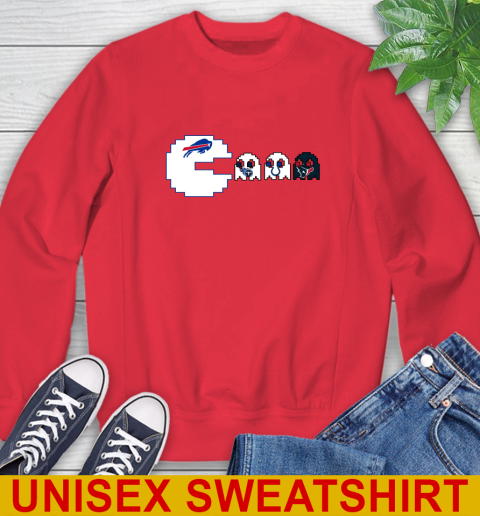 Buffalo Bills NFL Football Pac Man Champion Sweatshirt 10