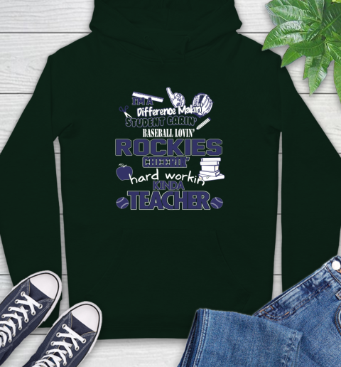 Colorado Rockies MLB I'm A Difference Making Student Caring Baseball Loving Kinda Teacher Hoodie 13 Colorado Rockies MLB I'm A Difference Making Student Caring Baseball Loving Kinda Teacher Hoodie - Image 13