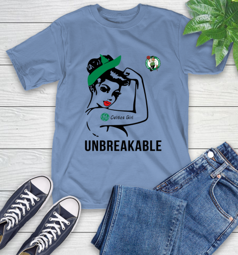 NBA Boston Celtics Girl Unbreakable Basketball Sports T-Shirt 11
