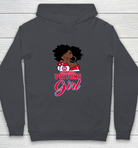 Detroit Pistons Girl NBA Youth Hoodie 7