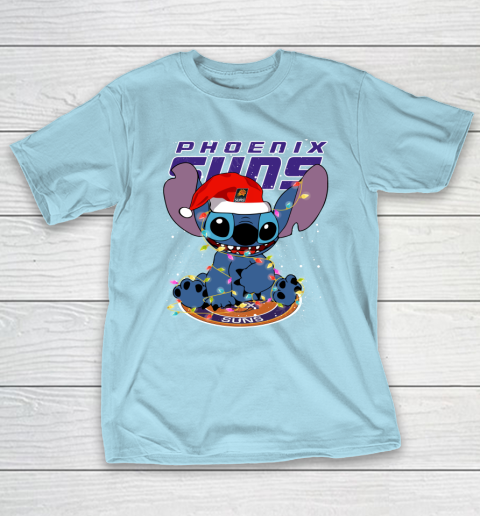 Phoenix Suns NBA noel stitch Basketball Christmas T-Shirt 10