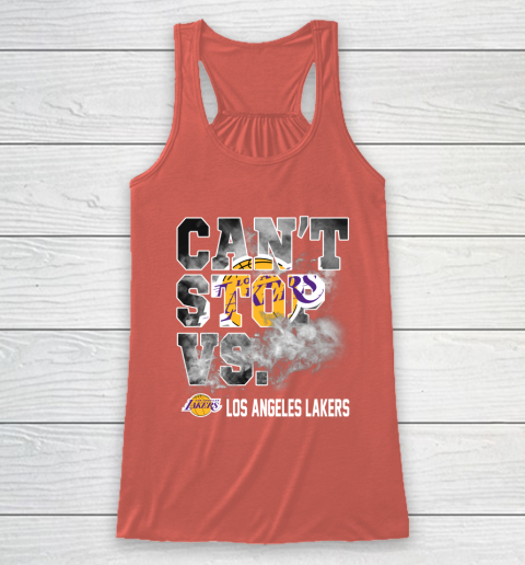 NBA Los Angeles Lakers Basketball Can't Stop Vs Racerback Tank - Image 4