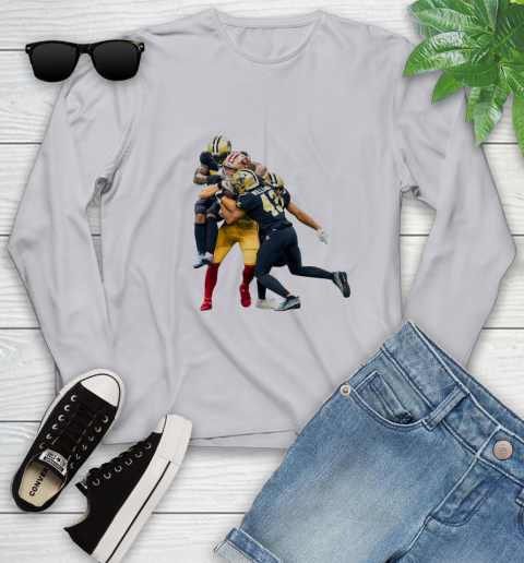Sprint Football San Francisco 49ers And New Orleans Saints Shirts 126