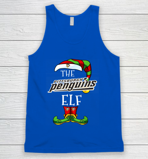 Pittsburgh Penguins Christmas ELF Funny NHL Tank Top 4