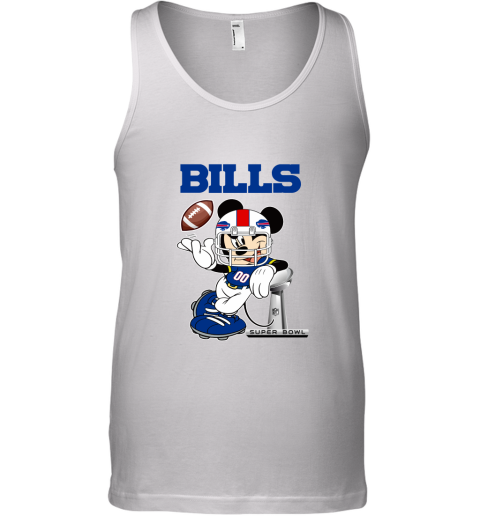 NFL Buffalo Bills Mickey Mouse Disney Super Bowl Football T Shirt Long Sleeve Tank Top