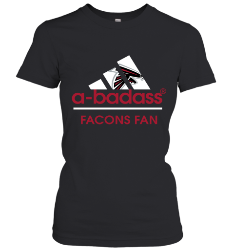 A Badass Atlanta Falcons Mashup Adidas NFL Women's T-Shirt