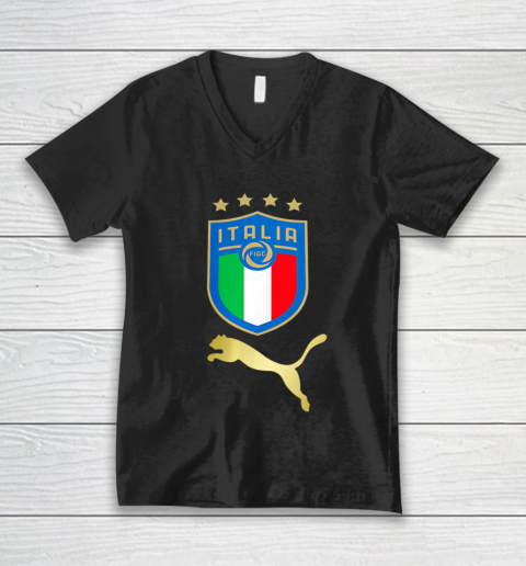 Italy Jersey Soccer 2020 2021 Italian Italia Football V-Neck T-Shirt