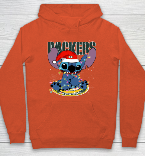 Green Bay Packers NFL Football noel stitch Christmas Hoodie 3
