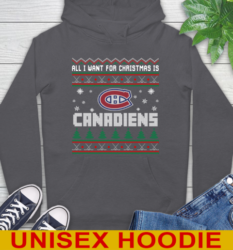 Montreal Canadiens NHL Hockey All I Want For Christmas Is My Team Sports 19