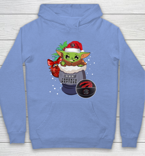 Toronto Raptors Christmas Baby Yoda Star Wars Funny Happy NBA Hoodie 11