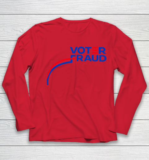 Voter Fraud Youth Long Sleeve 7
