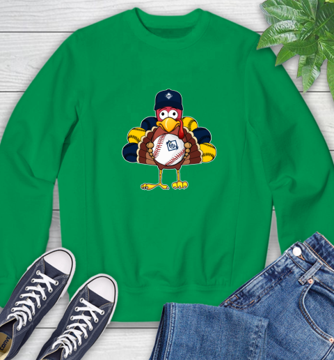 Tampa Bay Rays Turkey thanksgiving Sweatshirt 6