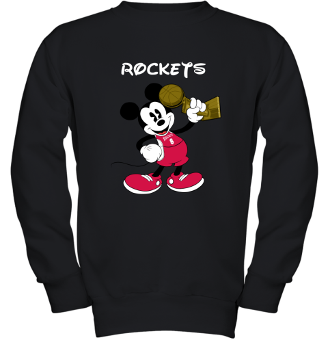Mickey Houston Rockets Youth Sweatshirt