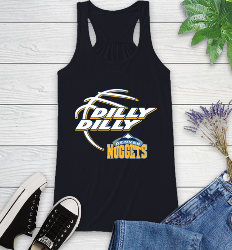 NBA Denver Nuggets Dilly Dilly Basketball Sports Racerback Tank 10