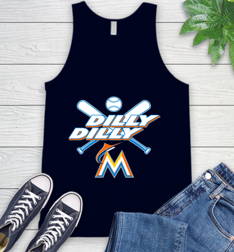 MLB Miami Marlins Dilly Dilly Baseball Sports Tank Top 3