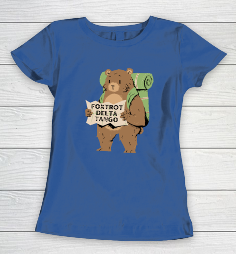 Bear Foxtrots Deltas Tangos Funny Women's T-Shirt 6