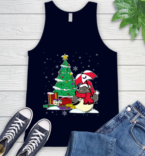 Washington Capitals NHL Hockey Cute Tonari No Totoro Christmas Sports Tank Top 2