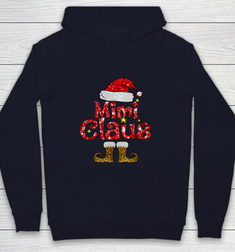 Funny Santa Mimi Claus Merry Christmas Youth Hoodie 2