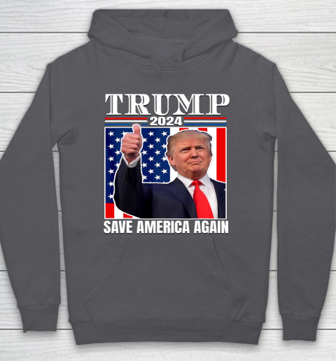 Trump 2024 Shirt Save America Again Shirt Donald Trump Hoodie 4