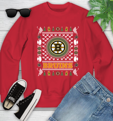 Boston Bruins Merry Christmas NHL Hockey Loyal Fan Ugly Shirt 122