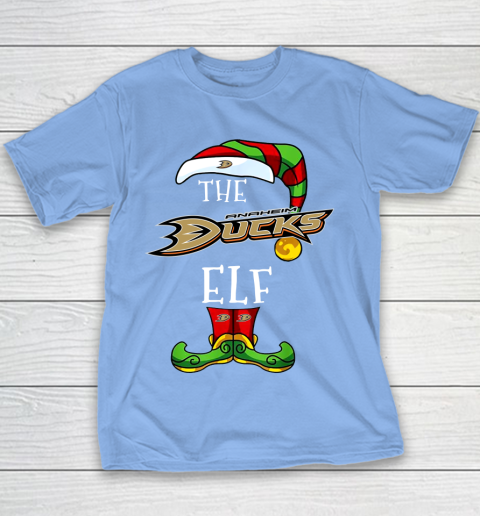 Anaheim Ducks Christmas ELF Funny NHL Youth T-Shirt 9 Anaheim Ducks Christmas ELF Funny NHL Youth T-Shirt - Image 9