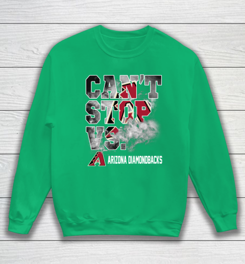 MLB Arizona Diamondbacks Baseball Can't Stop Vs Arizona Diamondbacks Sweatshirt 5