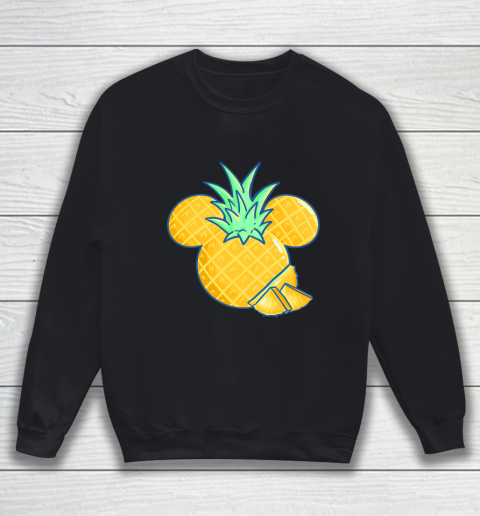 Disney Mickey Friends Mickey Pineapple Logo Sweatshirt