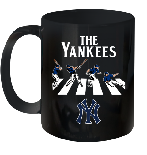 MLB Baseball New York Yankees The Beatles Rock Band Shirt Ceramic Mug 11oz