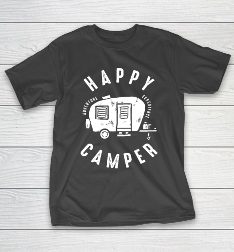 Happy Camping Camper Trailer W T-Shirt