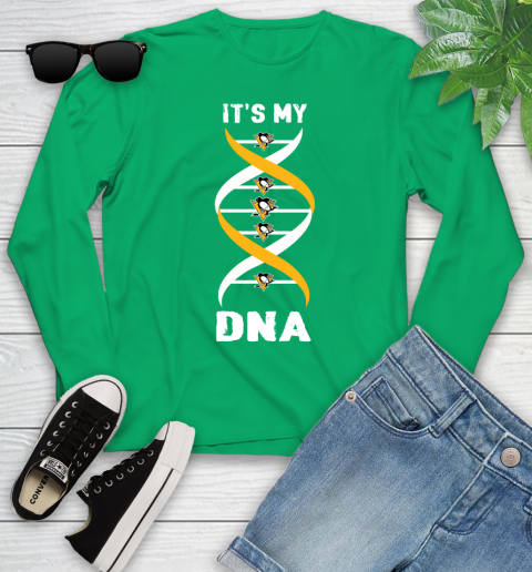 Pittsburgh Penguins NHL Hockey It's My DNA Sports Youth Long Sleeve 7