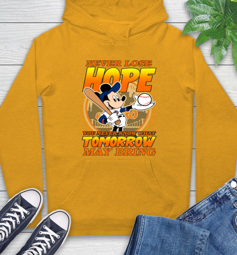 New York Mets MLB Baseball Mickey Disney Never Lose Hope Hoodie 2