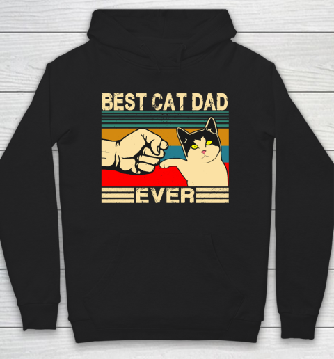 Father's Day Funny Gift Ideas Apparel  Best Cat Dad Ever Funny Cat Daddy Father Day Gift T Shirt Hoodie