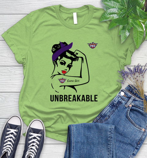 NBA Phoenix Suns Girl Unbreakable Basketball Sports Women's T-Shirt 7