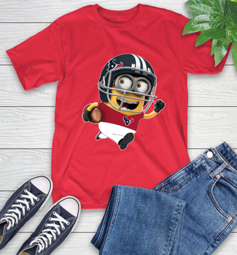 NFL Houston Texans Minions Disney Football Sports T-Shirt 10