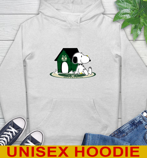 NBA Basketball Milwaukee Bucks Snoopy The Peanuts Movie Shirt Hoodie