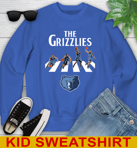 NBA Basketball Memphis Grizzlies The Beatles Rock Band Shirt Youth Sweatshirt 6