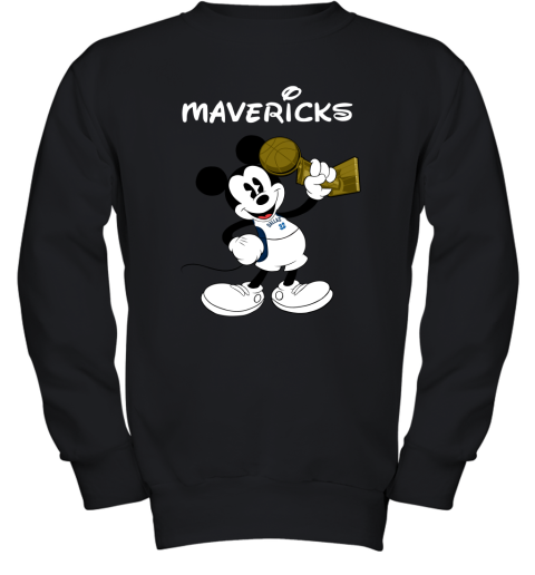 Mickey Dallas Mavericks Youth Sweatshirt