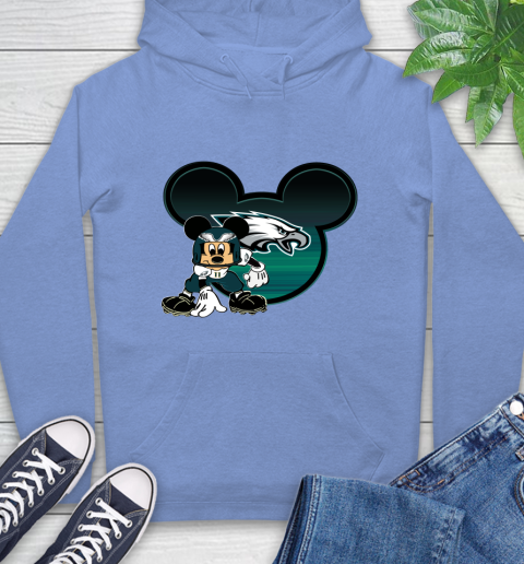 NFL Philadelphia Eagles Mickey Mouse Disney Football T Shirt Hoodie 11