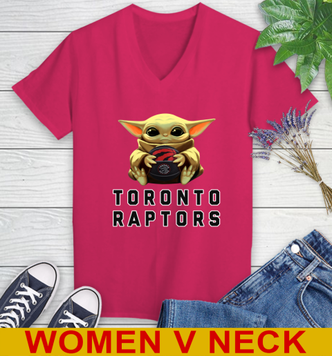 NBA Basketball Toronto Raptors Star Wars Baby Yoda Shirt 86