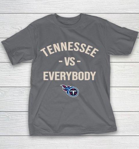 Tennessee Titans Vs Everybody Youth T-Shirt 5
