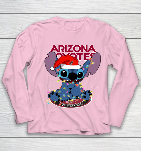 Arizona Coyotes NHL Hockey noel stitch Christmas Youth Long Sleeve 6