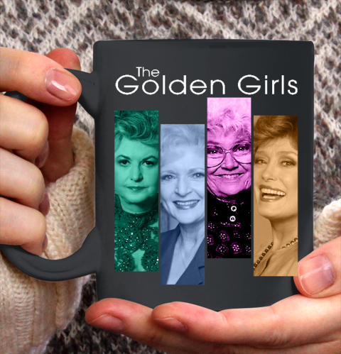 Golden Girls Tshirt Face smile vintage retro The Golden Girls Rose Dorothy Blanche Ceramic Mug 11oz