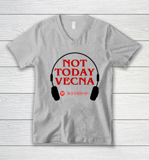 Not Today Vecna V-Neck T-Shirt 2