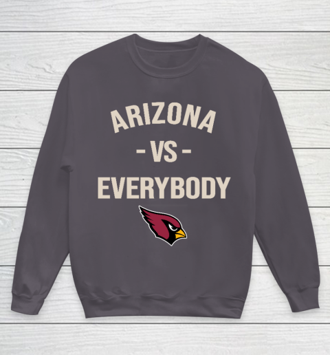 Arizona Cardinals Vs Everybody Youth Sweatshirt 5