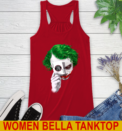 Toronto Raptors NBA Basketball Joker Card Shirt Racerback Tank 4