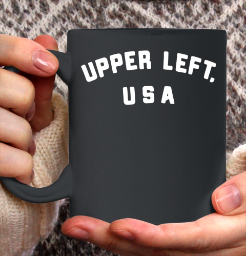 Upper Left USA Ceramic Mug 11oz