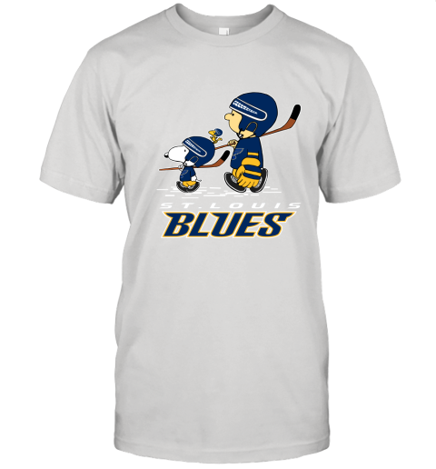 Let's Play St. Louis Blues Ice Hockey Snoopy NHL Shirt