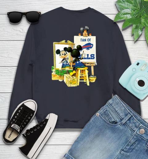 NFL Football Buffalo Bills Mickey Drawing Shirt 107